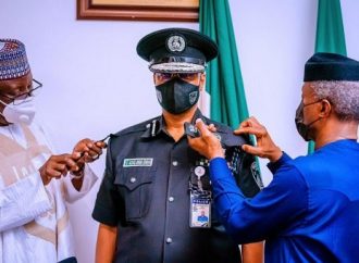 President Buhari appoints Usman Baba as Acting IGP in place of Mohammed Adamu.