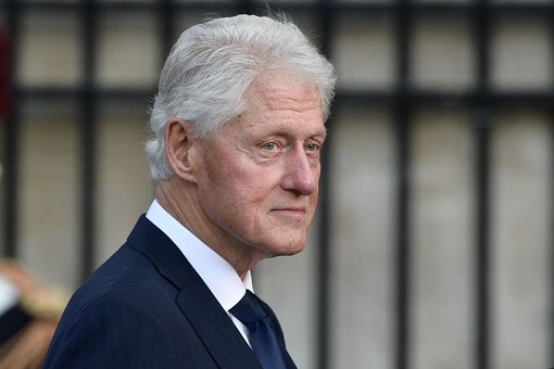 Bill Clinton Former US president hospitalised with ‘non-COVID-related’ infection.