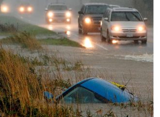 Heavy rain force evacuation in Canada.