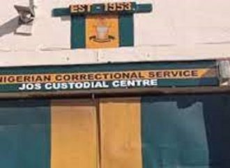 Gunmen attack Jos prison, trapped inside facility.