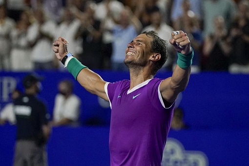 Rafael Nadal defeat Norrie in Acapulco for his 91st career title.