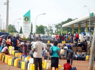 Nigerians react as fuel scarcity worsens uncontrollably.